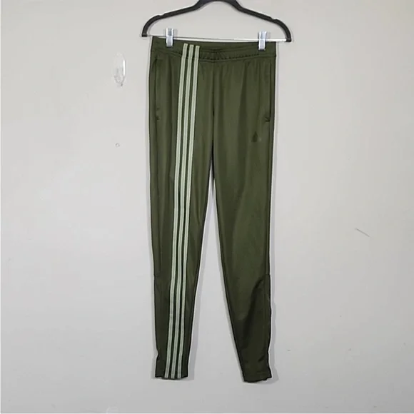 Adidas Tiro Disrupted Stripes Track Women's Track Pants Olive Green Size  XS